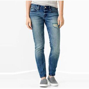 GAP 1969 ALWAYS SKINNY distressed jeans 30R